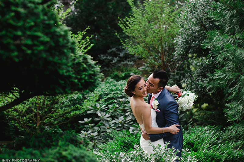 Couple getting married